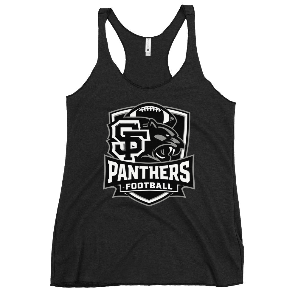 Performance | Thin Racerback Tank Top | Samuel Fels Football | Shield Logo