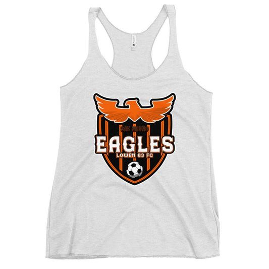 Performance | Thin Racerback Tank Top | San Bruno Eagles | Shield Logo