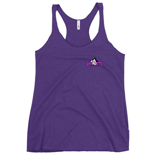 Performance | Thin Racerback Tank Top | Sand Mountain Knockouts | Mountain Logo