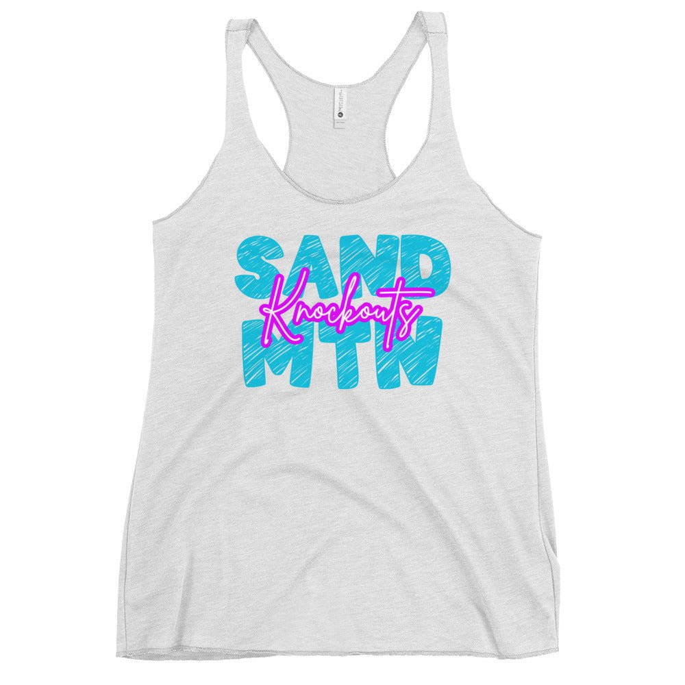 Performance | Thin Racerback Tank Top | Sand Mountain Knockouts | MTN Logo