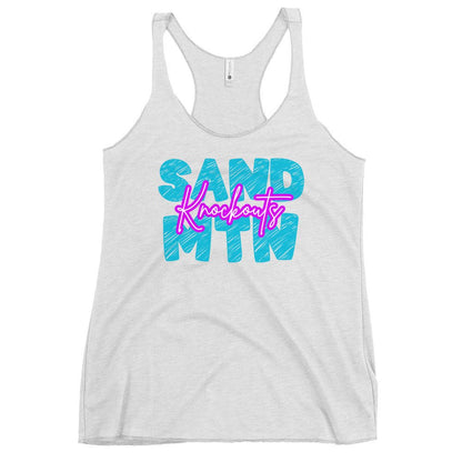 Performance | Thin Racerback Tank Top | Sand Mountain Knockouts | MTN Logo