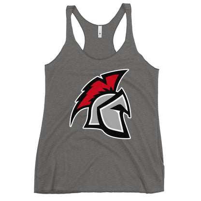 Performance | Thin Racerback Tank Top | Sanford Spartans | Emblem Logo