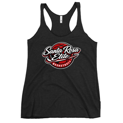 Performance | Thin Racerback Tank Top | Santa Rosa Elite | Crimson Crest Logo