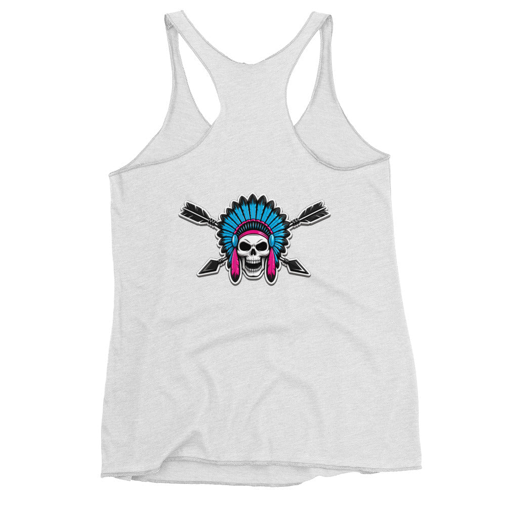 Performance | Thin Racerback Tank Top | Savage Softball | Valor Logo