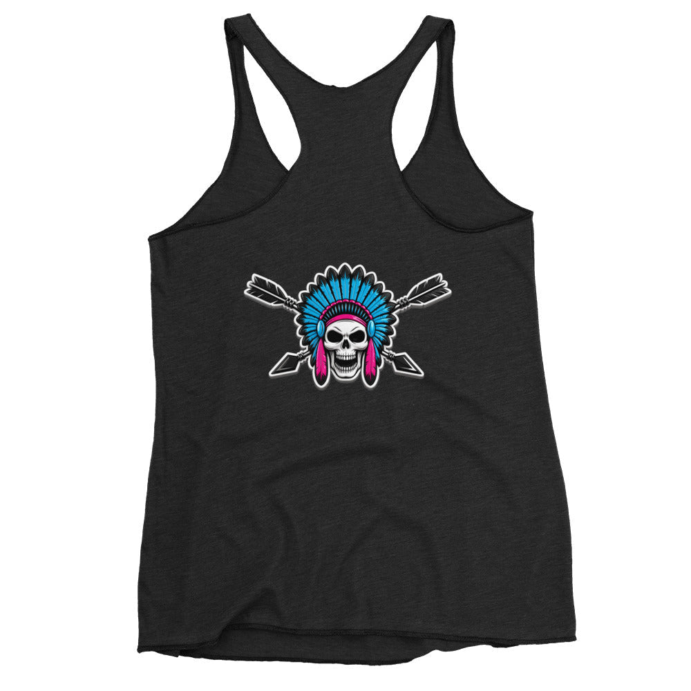 Performance | Thin Racerback Tank Top | Savage Softball | Valor Logo