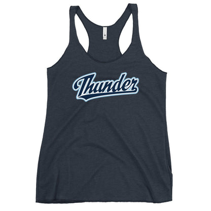 Performance | Thin Racerback Tank Top | SCAA Thunder | Script Logo
