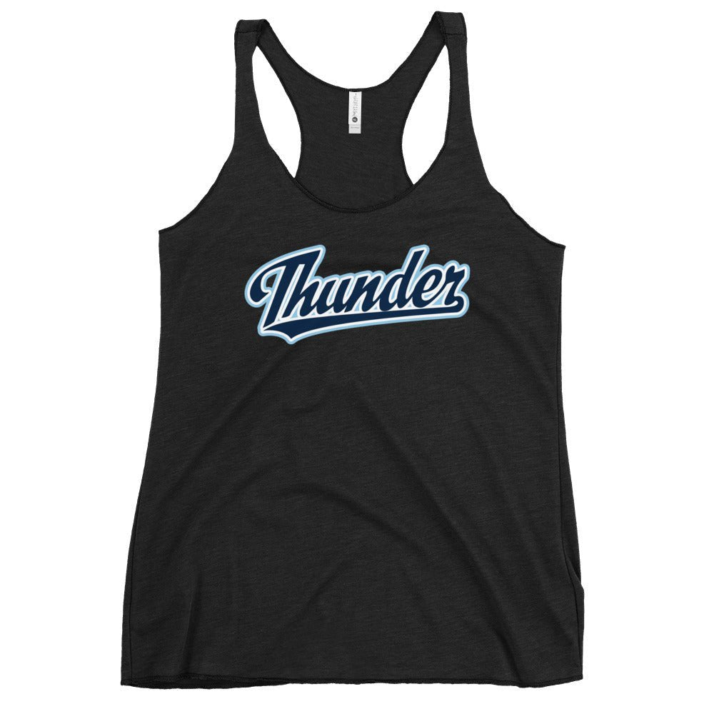Performance | Thin Racerback Tank Top | SCAA Thunder | Script Logo