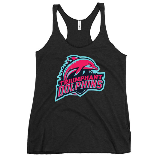 Performance | Thin Racerback Tank Top | SE Triumphant Dolphins | Dolphins Alternate Logo