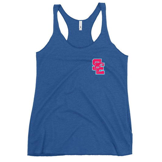Performance | Thin Racerback Tank Top | SE Triumphant Dolphins | SE Alt Logo