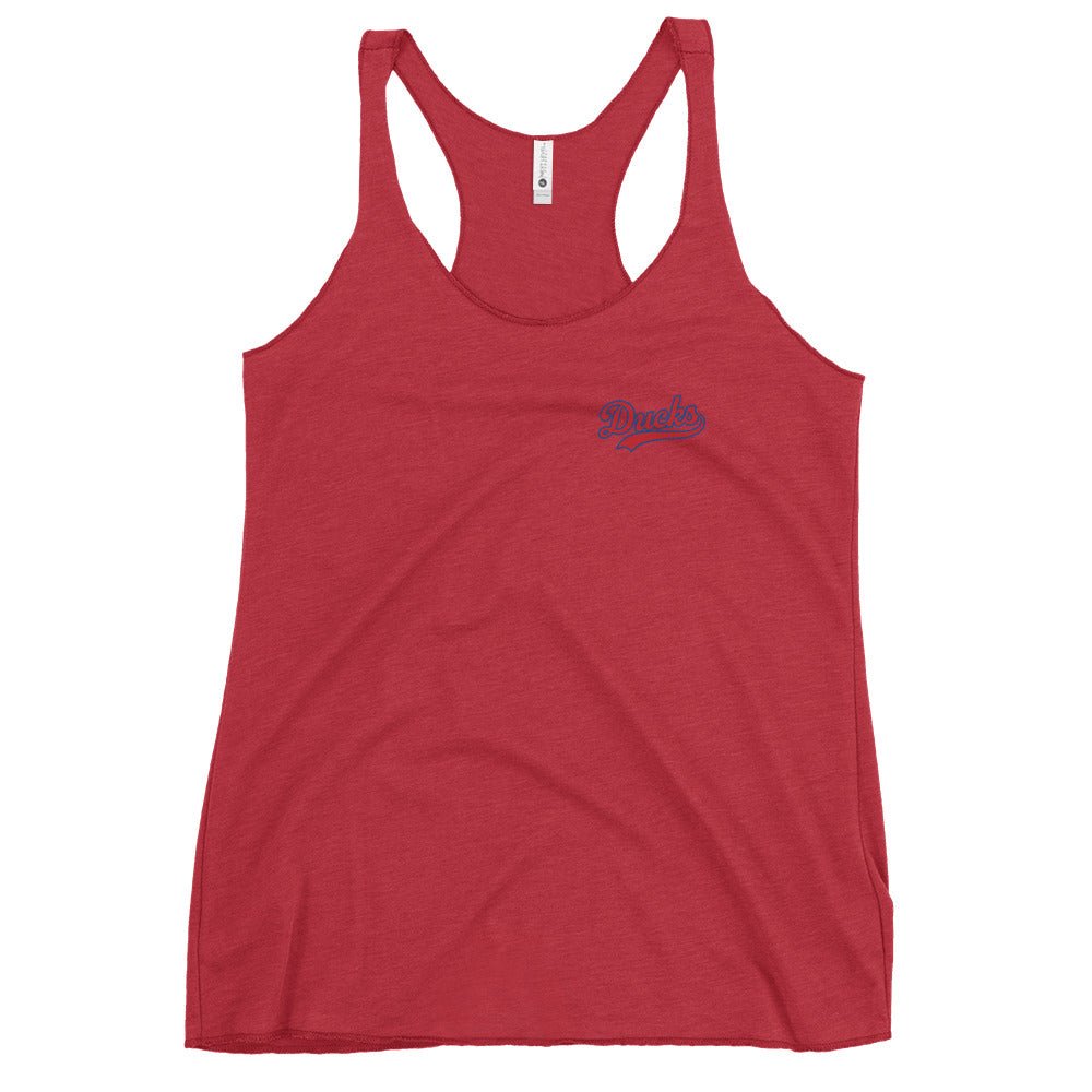 Performance | Thin Racerback Tank Top | Semo Ducks Baseball | Script Logo