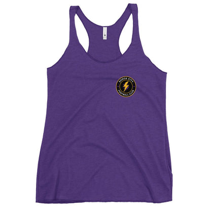 Performance | Thin Racerback Tank Top | Shock City FC | Badge Logo