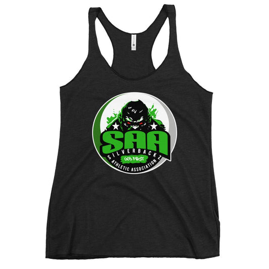 Performance | Thin Racerback Tank Top | Silverbackz Athletic Association LLC | Silverback Logo