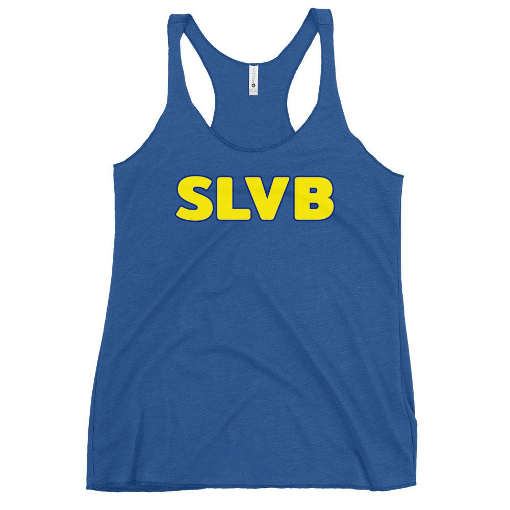 Performance | Thin Racerback Tank Top | SLVB | Wordmark Logo