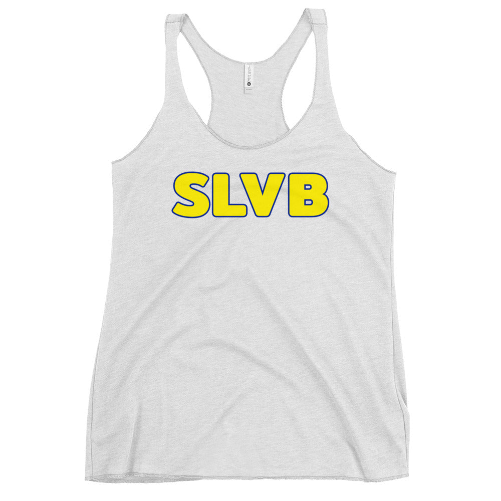 Performance | Thin Racerback Tank Top | SLVB | Wordmark Logo