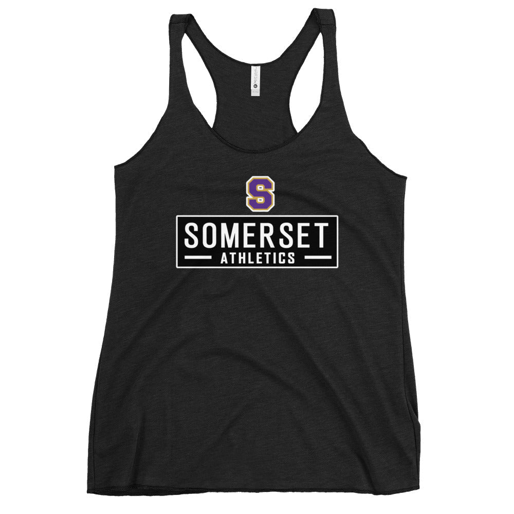 Performance | Thin Racerback Tank Top | Somerset Athletics | Somerset Logo