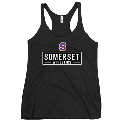 Performance | Thin Racerback Tank Top | Somerset Athletics | Somerset Logo