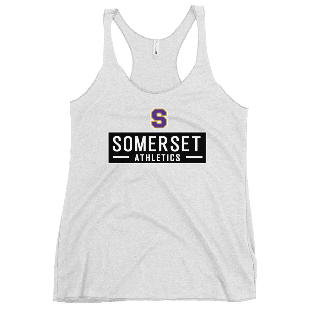Performance | Thin Racerback Tank Top | Somerset Athletics | Somerset Logo
