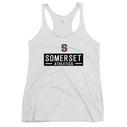 Performance | Thin Racerback Tank Top | Somerset Athletics | Somerset Logo