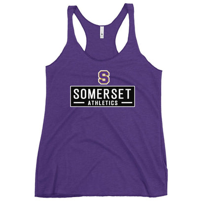Performance | Thin Racerback Tank Top | Somerset Athletics | Somerset Logo