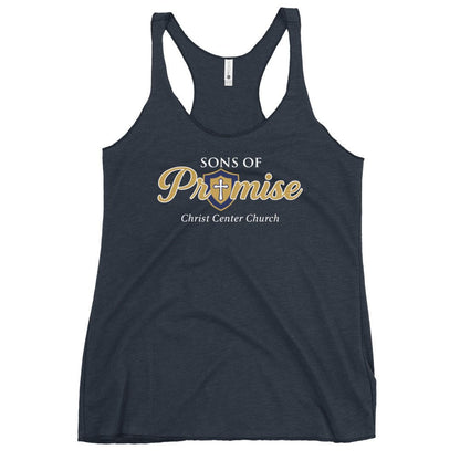 Performance | Thin Racerback Tank Top | Sons and Daughters of Promise, Inc. | Sons Logo