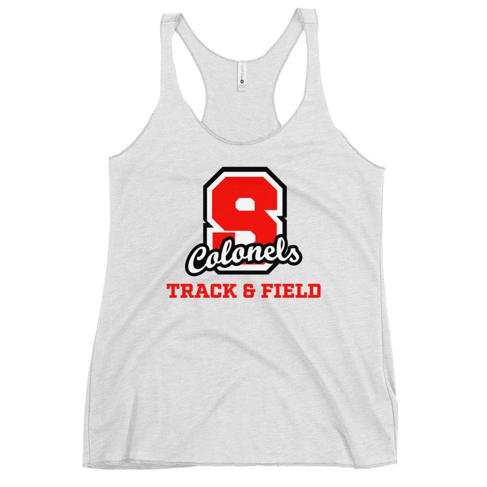 Performance | Thin Racerback Tank Top | South High Track | Block S Logo