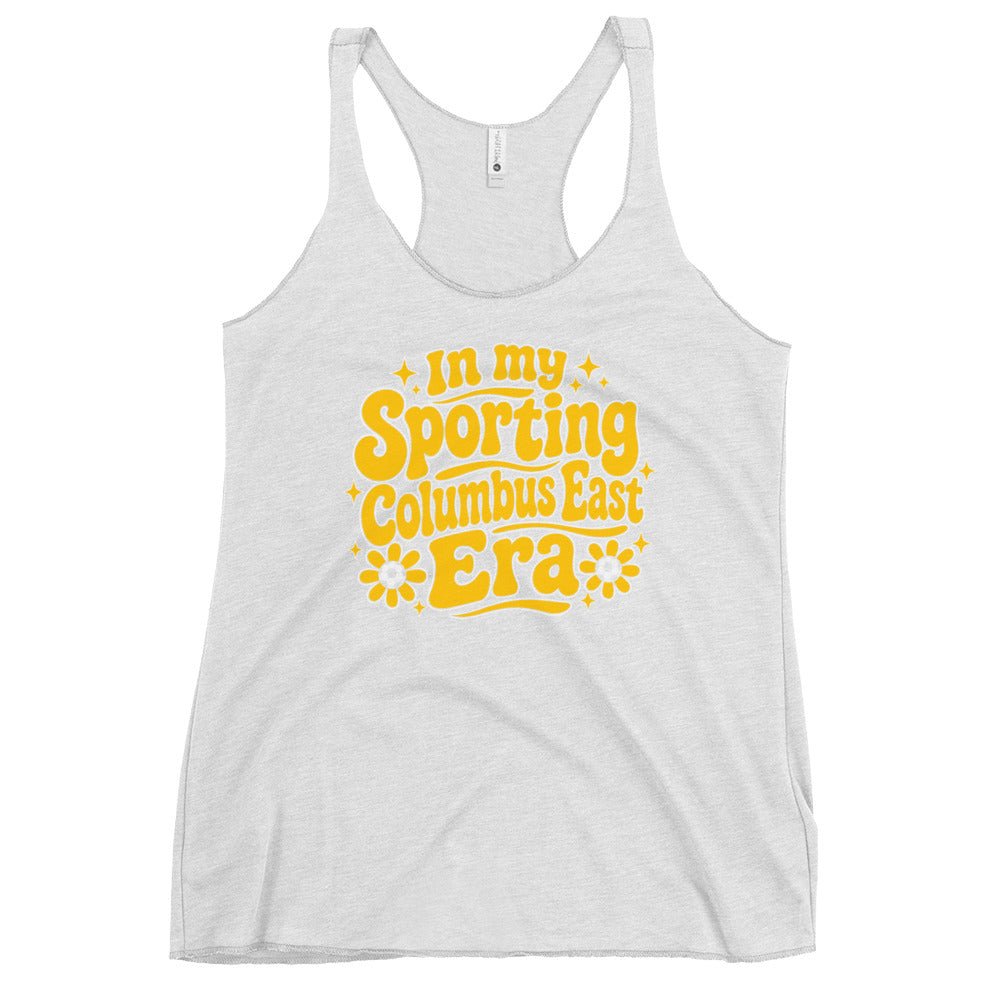 Performance | Thin Racerback Tank Top | Sporting Columbus East | Athletics Logo