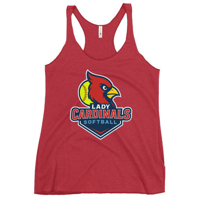 Performance | Thin Racerback Tank Top | Springfield Lady Cardinals