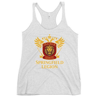Performance | Thin Racerback Tank Top | Springfield Legion Hockey Club | Imperial Crest Logo