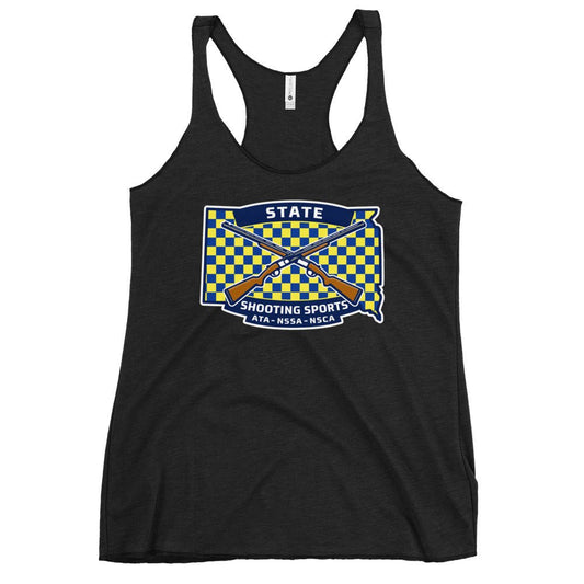 Performance | Thin Racerback Tank Top | State Shooting Sports | Flag Logo