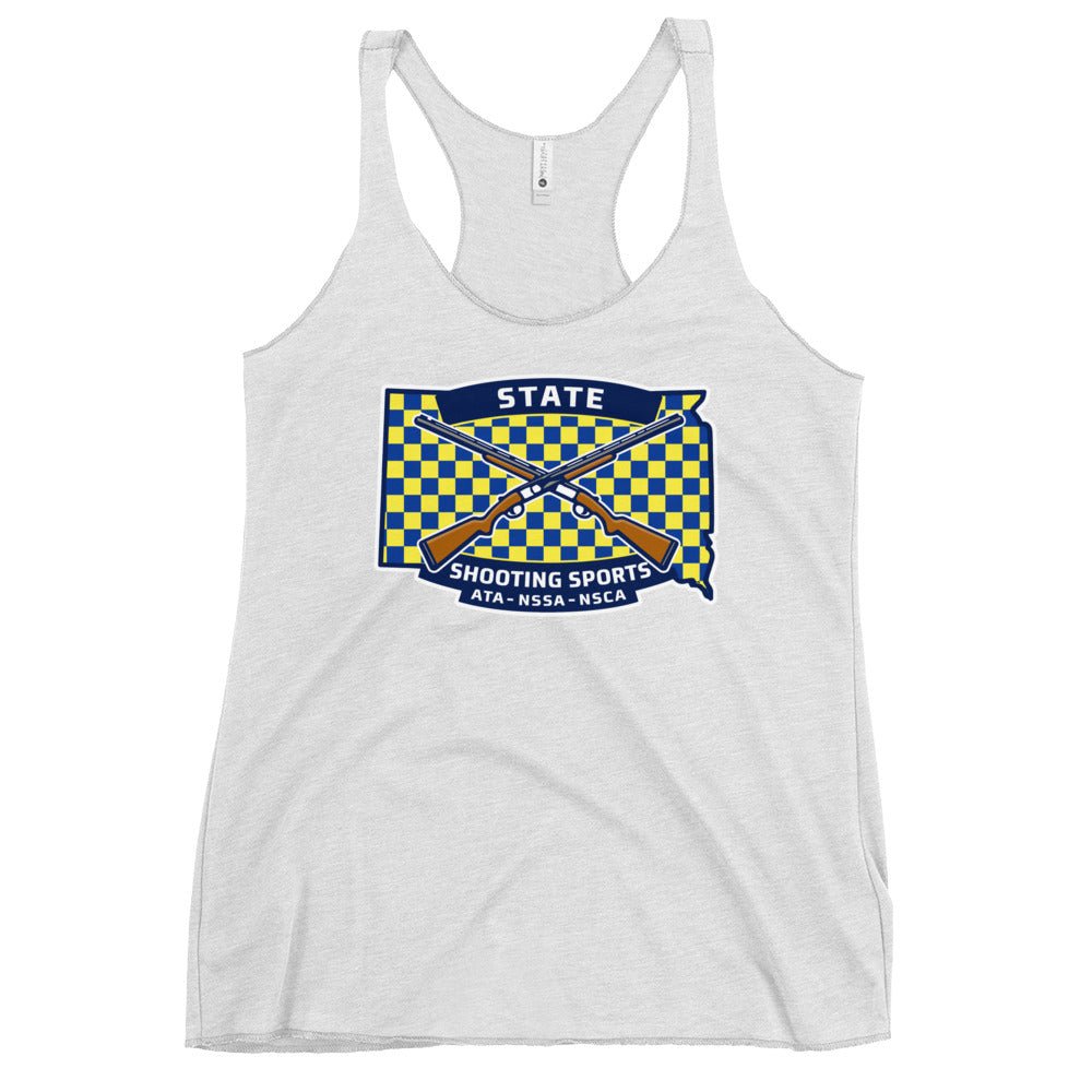 Performance | Thin Racerback Tank Top | State Shooting Sports | Flag Logo