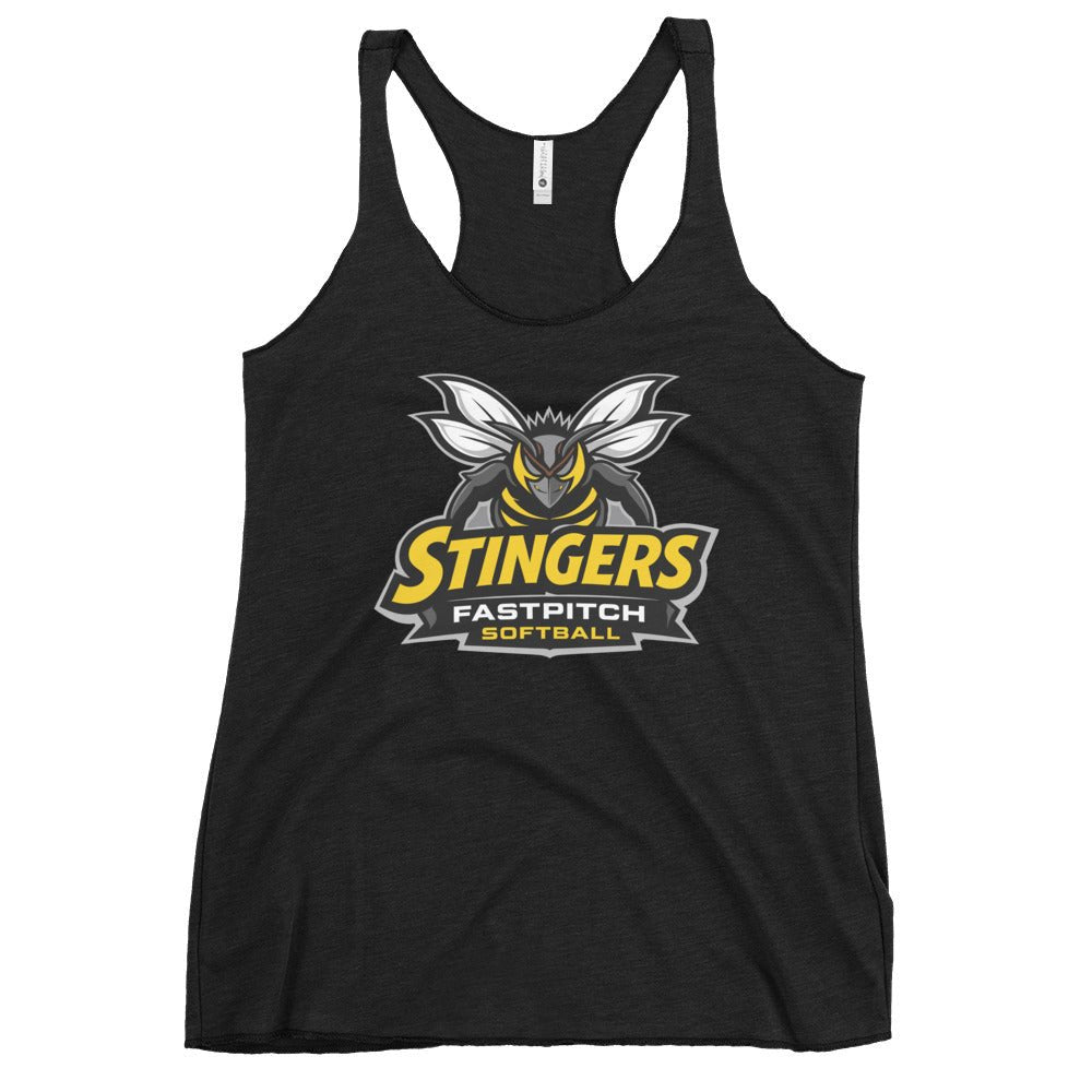 Performance | Thin Racerback Tank Top | Stingers Softball | Stingers Fastpitch Logo