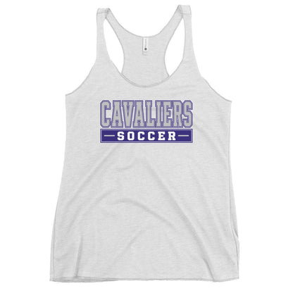 Performance | Thin Racerback Tank Top | STM Soccer | Modern Script Logo