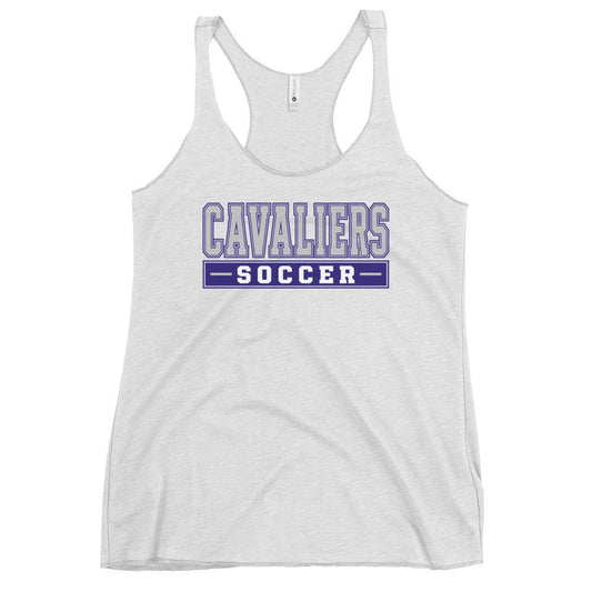 Performance | Thin Racerback Tank Top | STM Soccer | Modern Script Logo