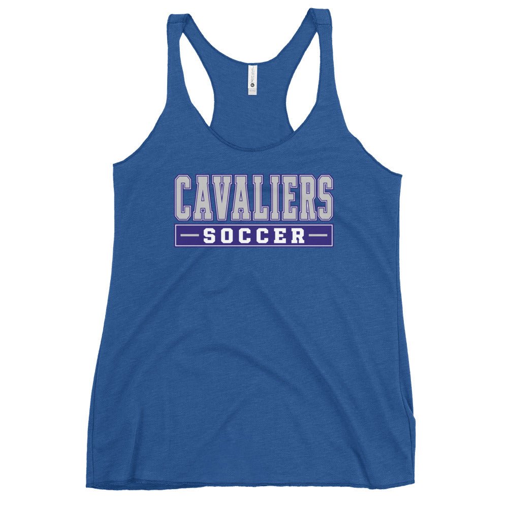 Performance | Thin Racerback Tank Top | STM Soccer | Modern Script Logo