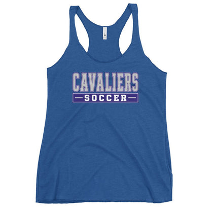 Performance | Thin Racerback Tank Top | STM Soccer | Modern Script Logo