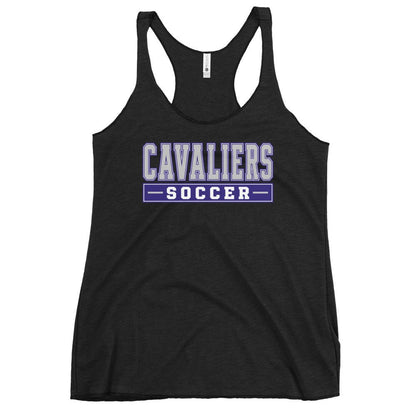Performance | Thin Racerback Tank Top | STM Soccer | Modern Script Logo