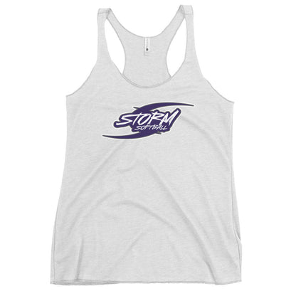 Performance | Thin Racerback Tank Top | Storm Softball | Storm Logo