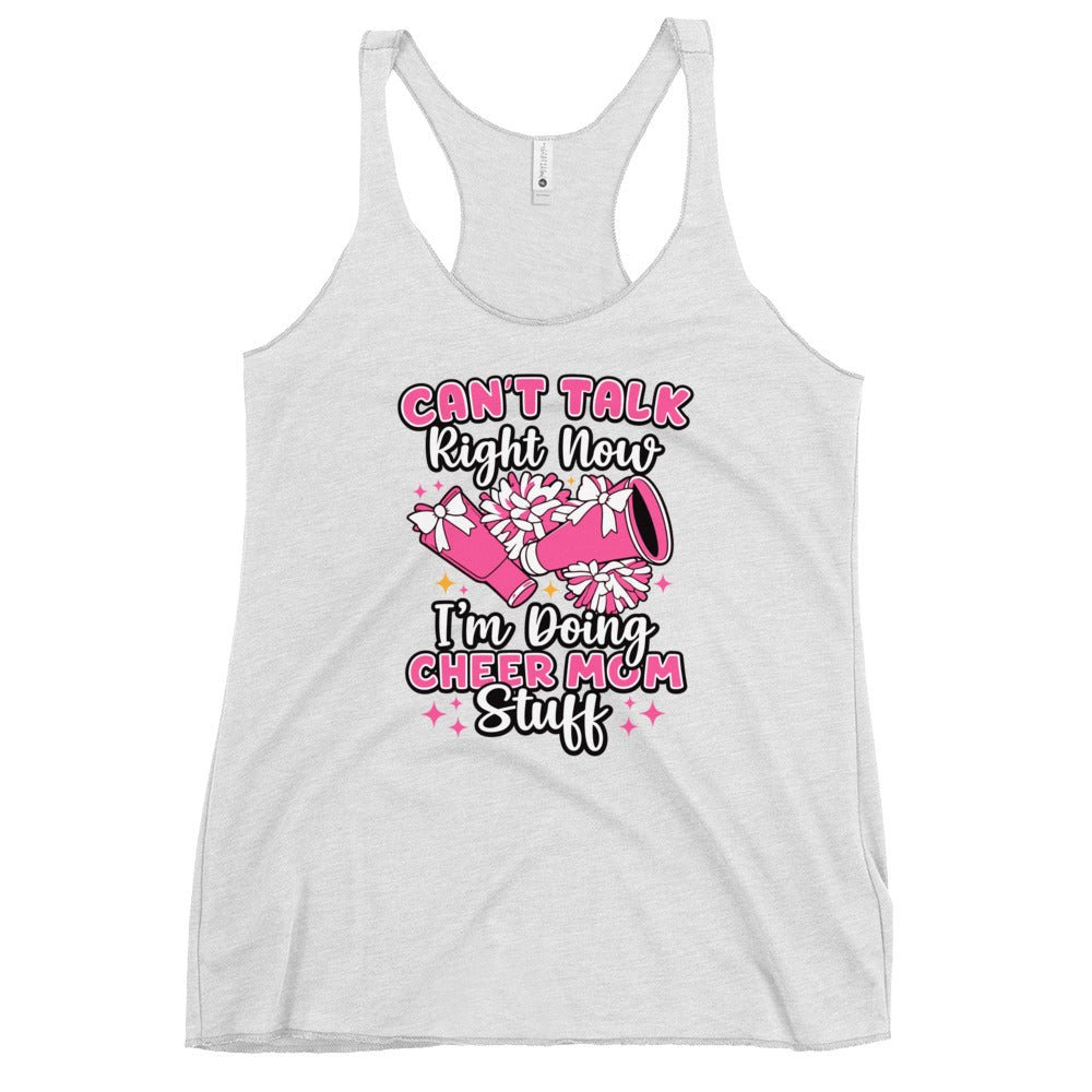 Performance | Thin Racerback Tank Top | Sunset Surge All-Star Cheerleading | Modern Script Logo