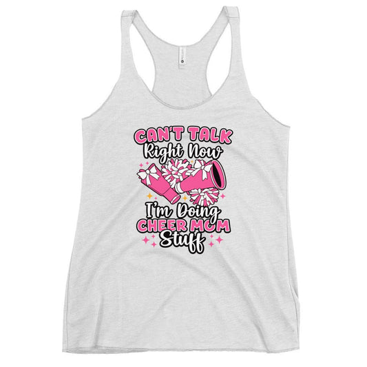 Performance | Thin Racerback Tank Top | Sunset Surge All-Star Cheerleading | Modern Script Logo