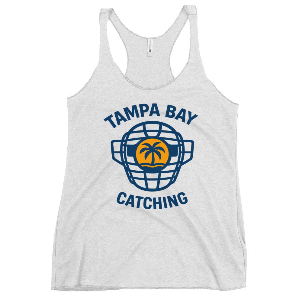 Performance | Thin Racerback Tank Top | Tampa Bay Catching | Vanguard Logo