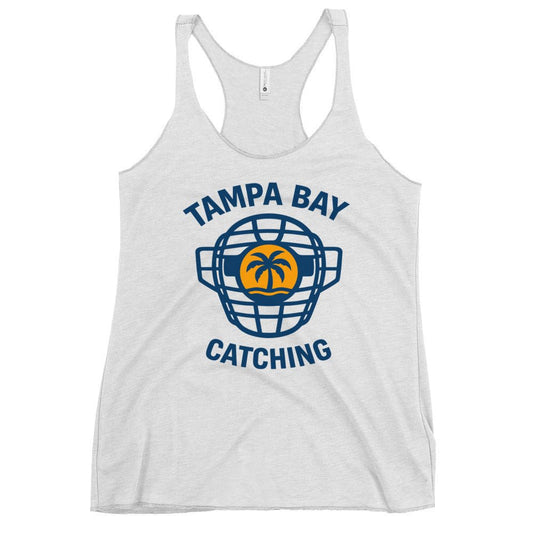 Performance | Thin Racerback Tank Top | Tampa Bay Catching | Vanguard Logo