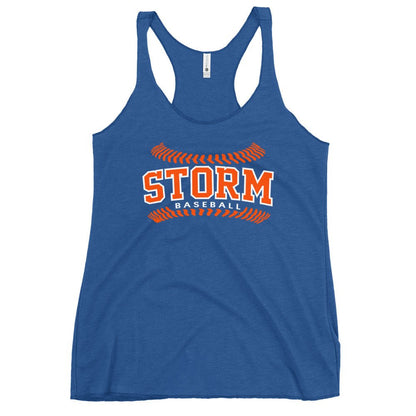 Performance | Thin Racerback Tank Top | TC Storm baseball | Storm Logo