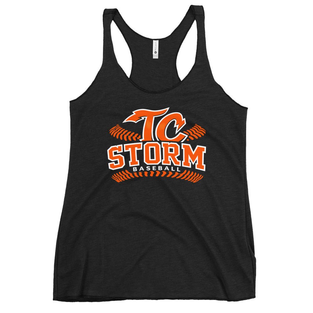 Performance | Thin Racerback Tank Top | TC Storm baseball | TC Seams Logo