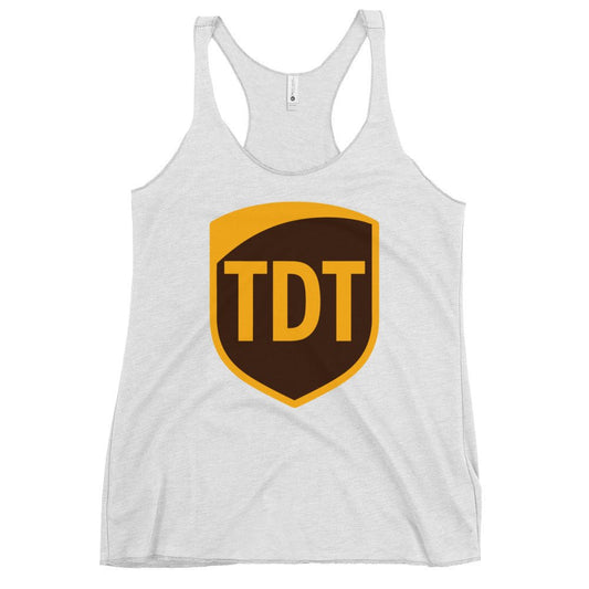 Performance | Thin Racerback Tank Top | TDT | Shield Logo
