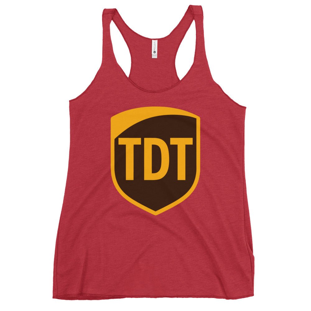 Performance | Thin Racerback Tank Top | TDT | Shield Logo