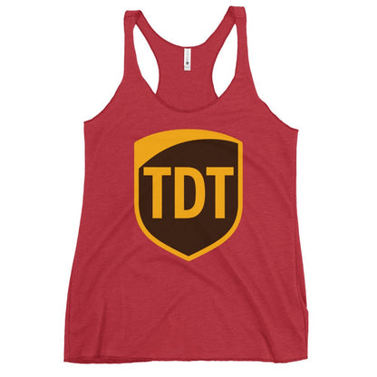 Performance | Thin Racerback Tank Top | TDT | Shield Logo