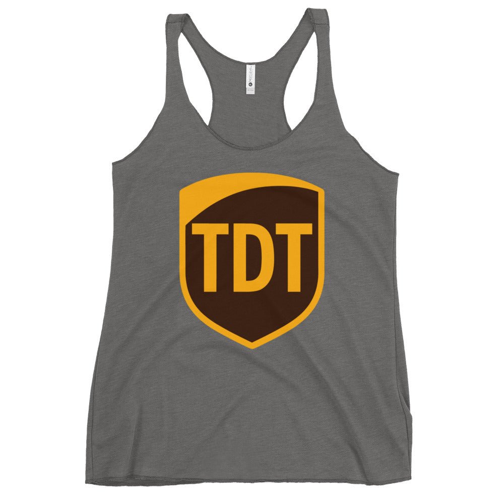Performance | Thin Racerback Tank Top | TDT | Shield Logo