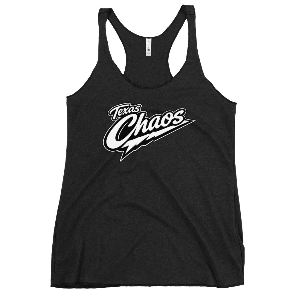 Performance | Thin Racerback Tank Top | Texas Chaos | Emblem Logo