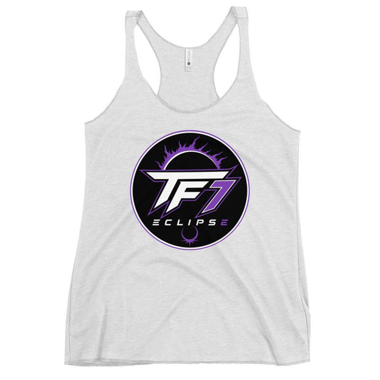 Performance | Thin Racerback Tank Top | TF7 Eclipse | Badge Logo