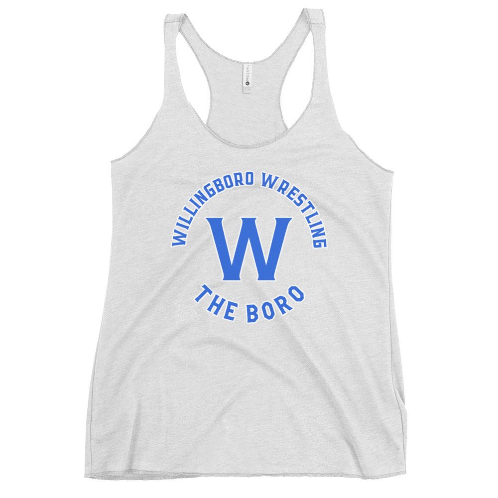 Performance | Thin Racerback Tank Top | The Boro Brand | Script Logo
